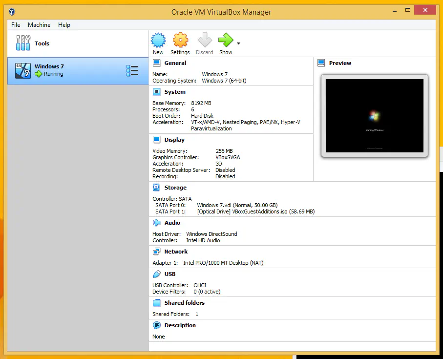 Third Virtual Machine Config